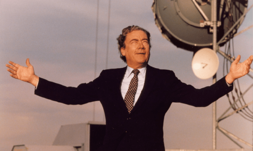 McGowan with Radio Tower